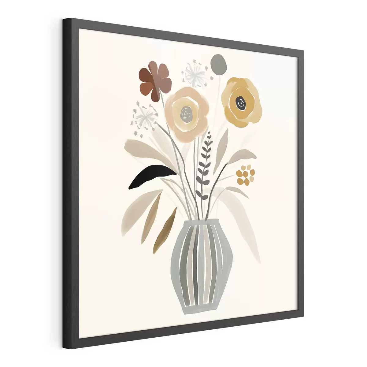Poster Flores en un florero f46303