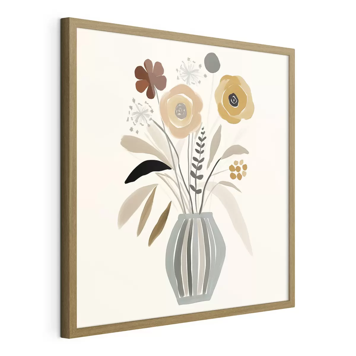 Poster Flores en un florero f46303