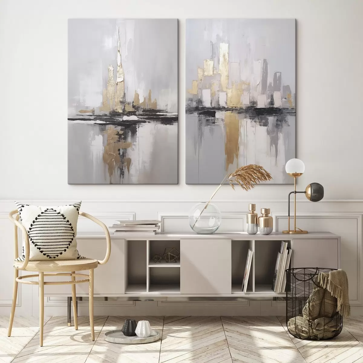 murales de pared Abstracción moderna m00870