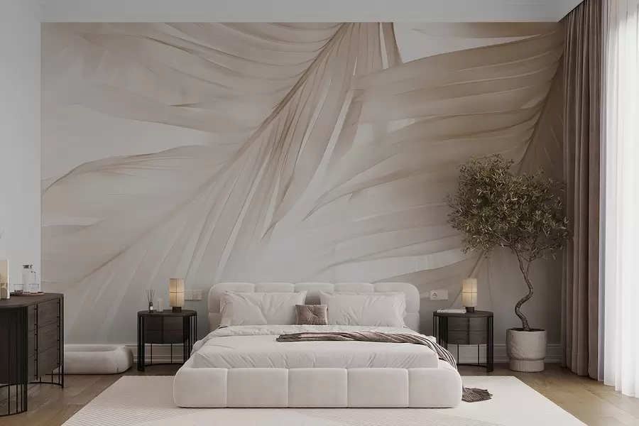 murales de pared Hojas de helecho w04727