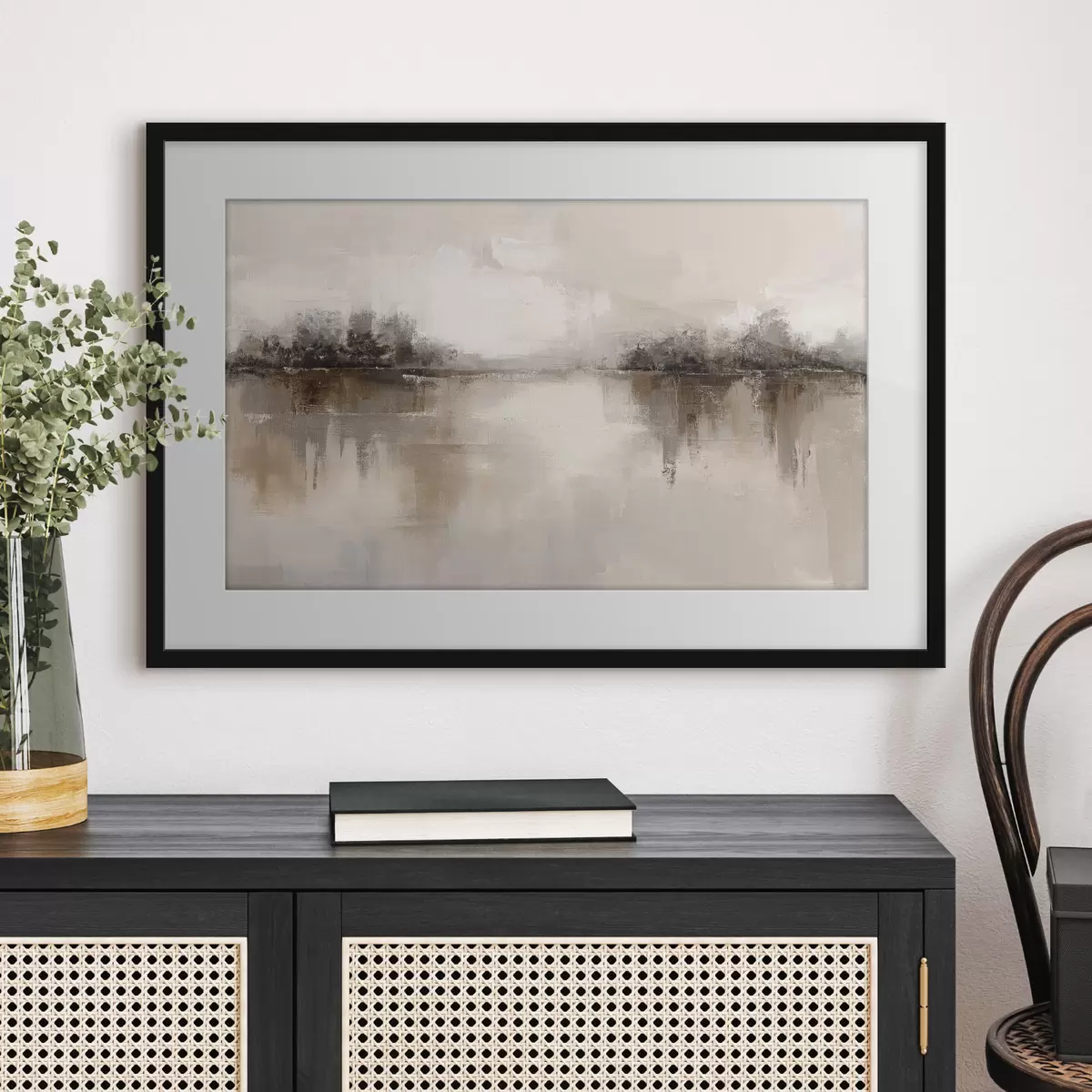 Poster Orillas del lago sereno f46158
