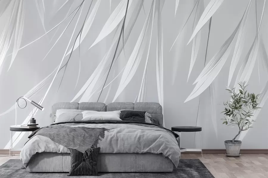 murales de pared Hojas delgadas colgantes w04703v3