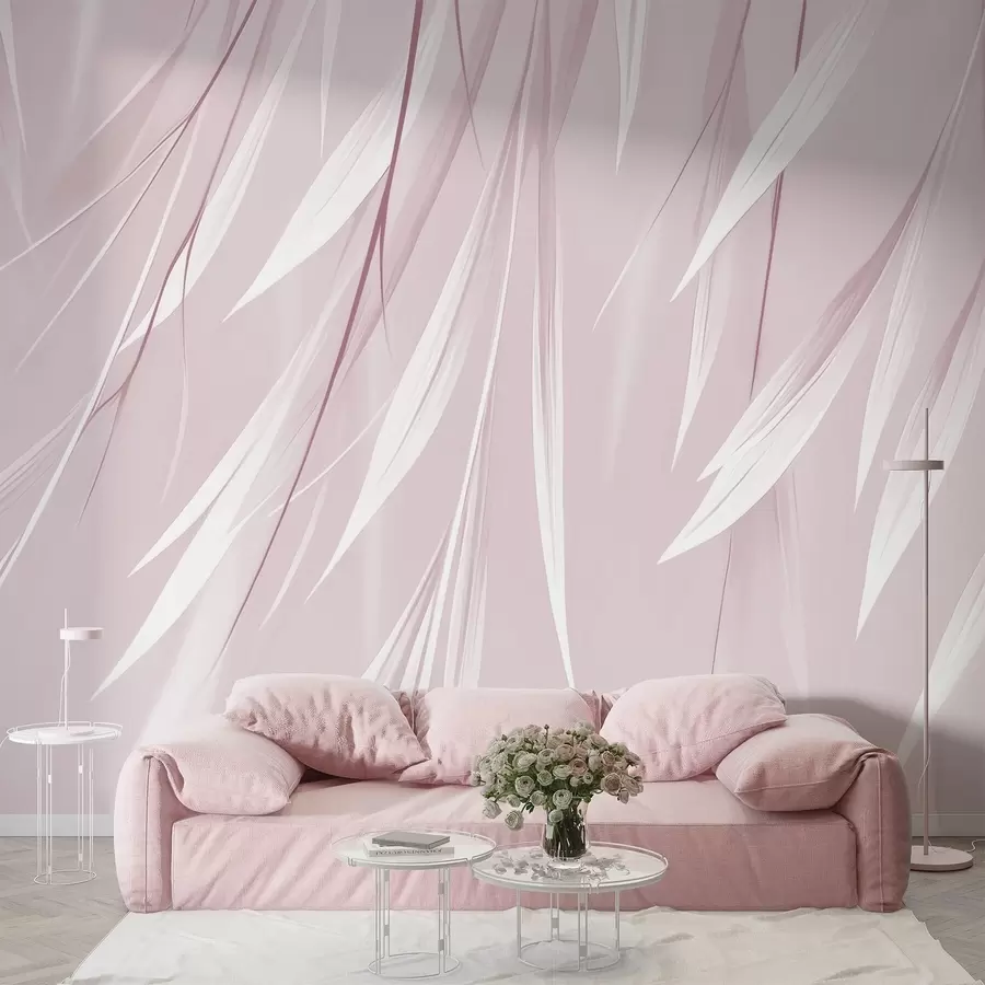 murales de pared Hojas delgadas colgantes w04703v4