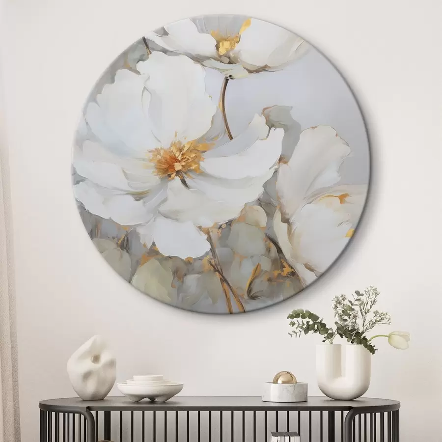 murales de pared flores abstractas r46347