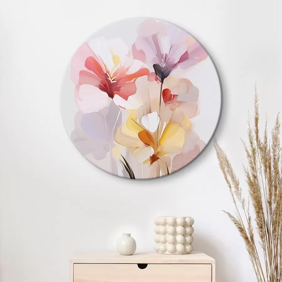 murales de pared Ramo de flores abstracto r46354
