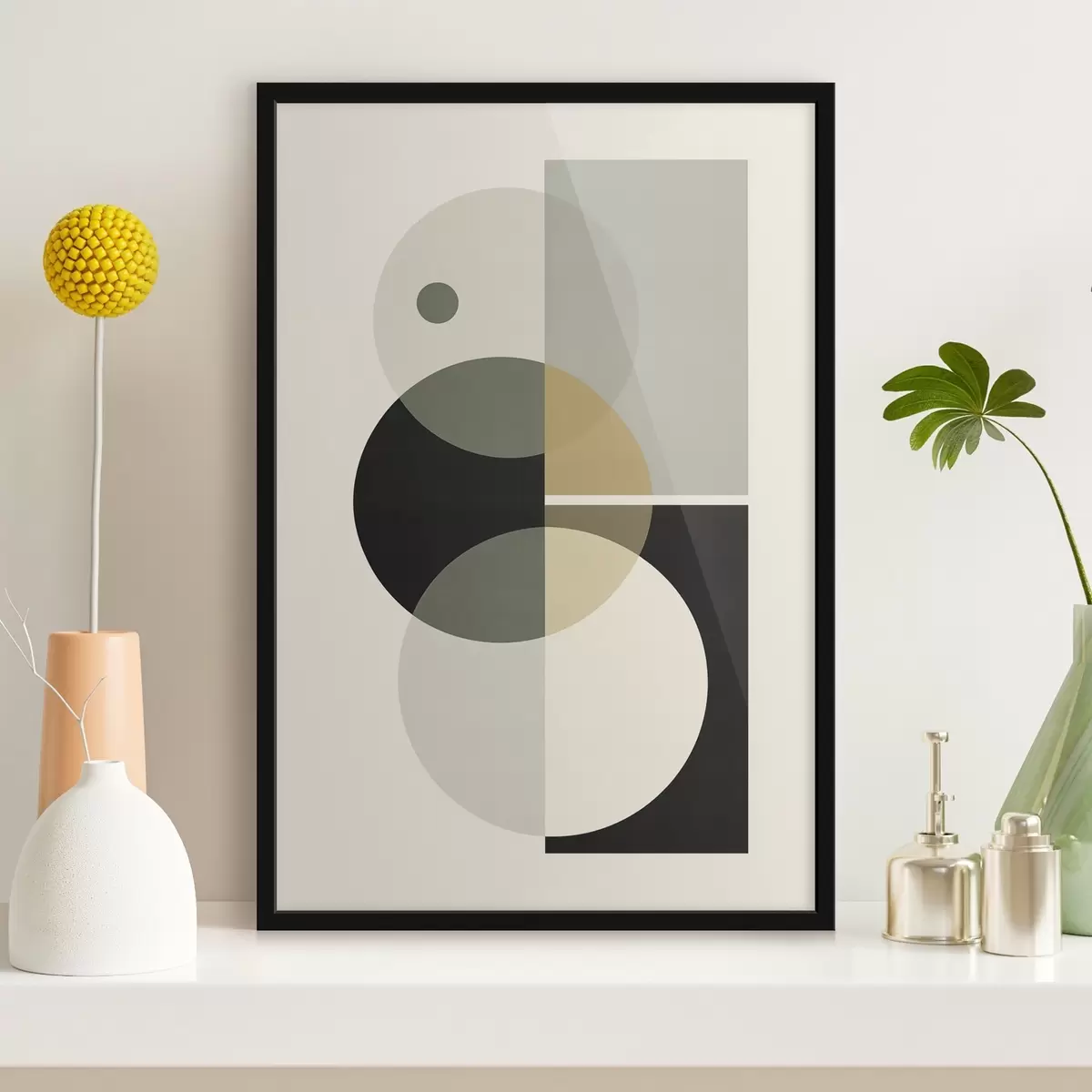 Poster Abstracción geométrica f46353