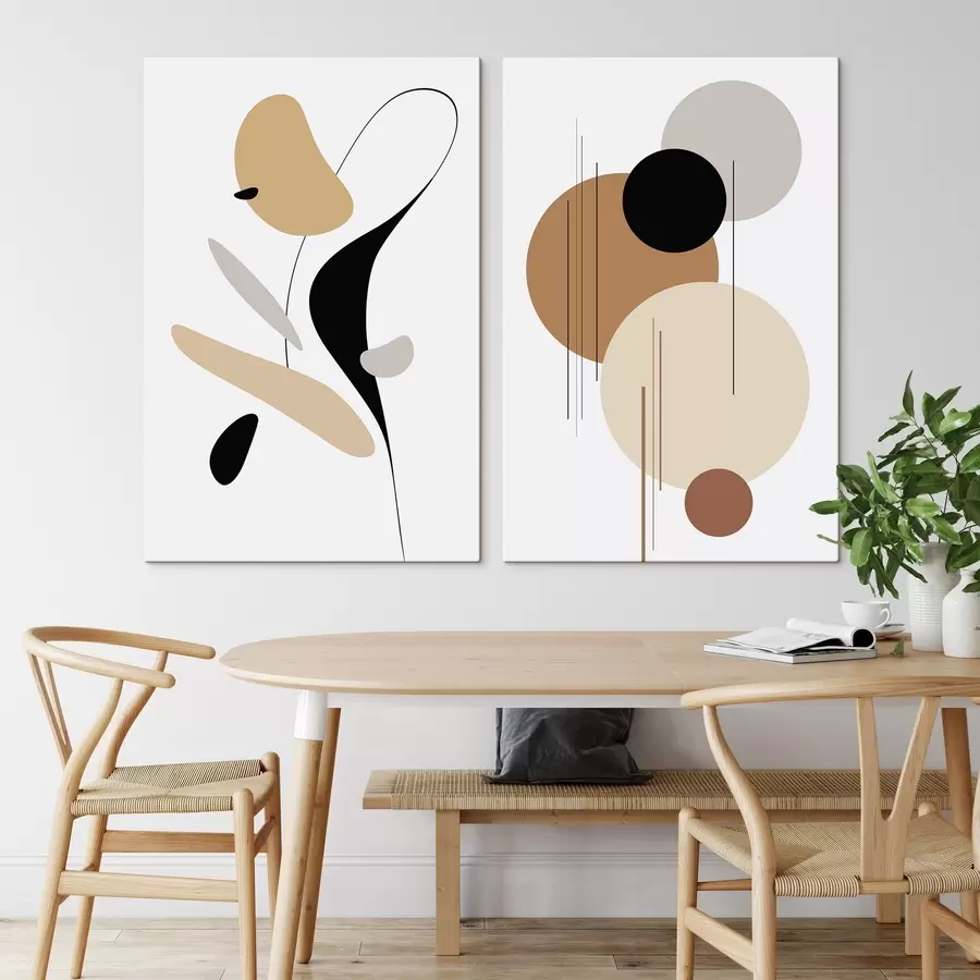 murales de pared Composición geométrica abstracta m00908