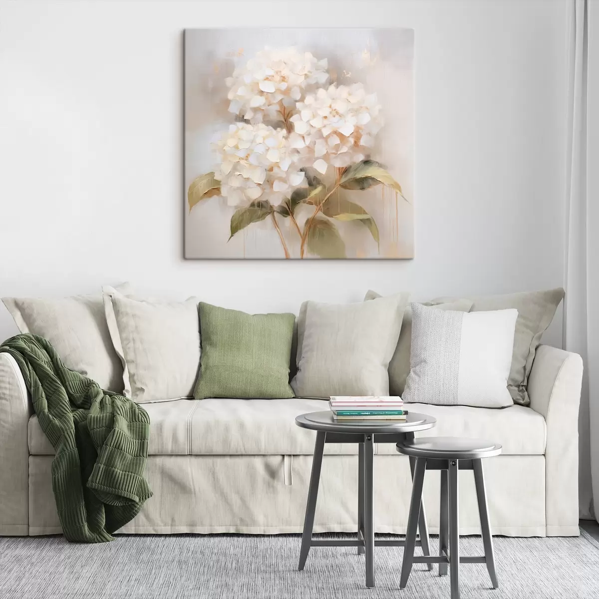 murales de pared Delicado ramo de hortensias s46262