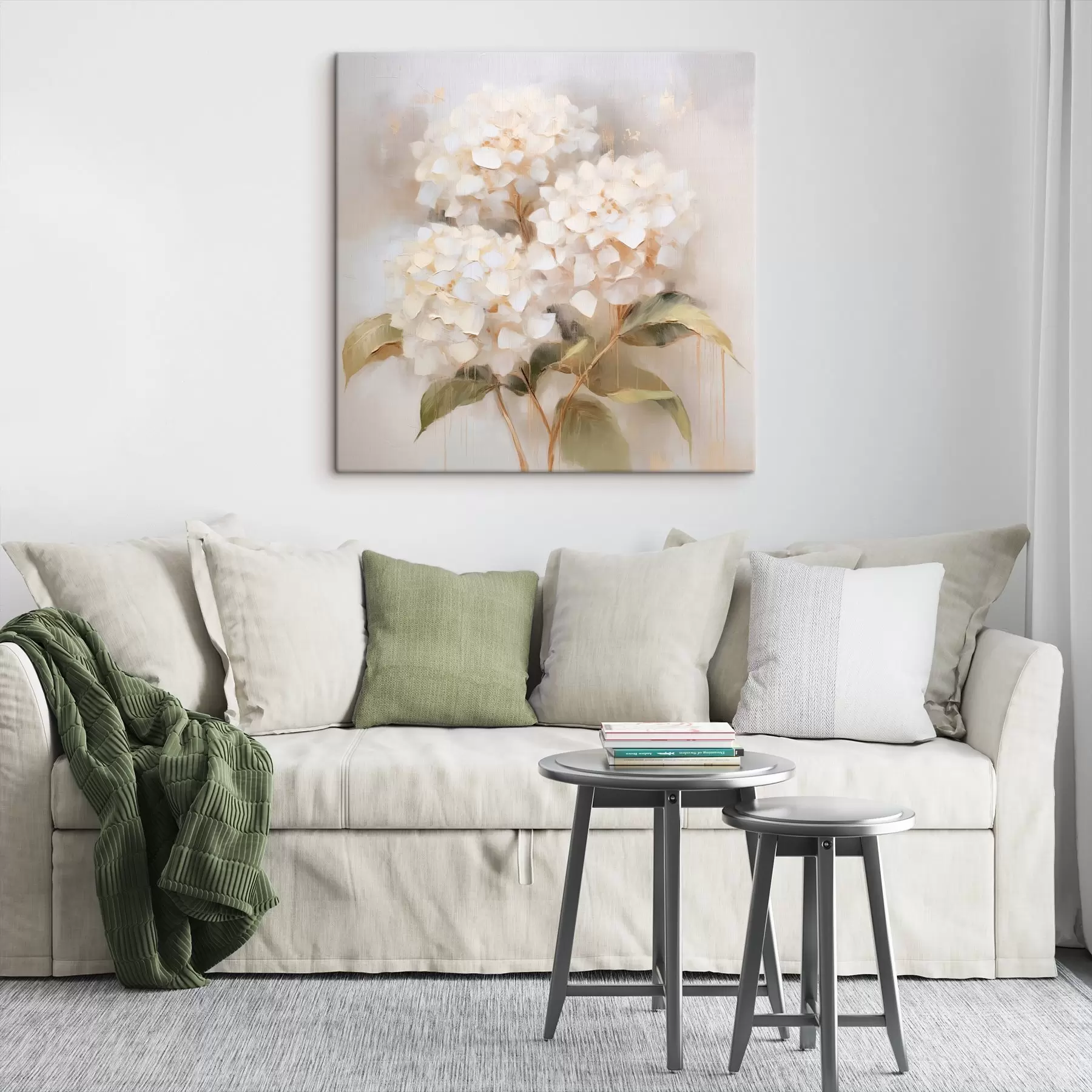 murales de pared Delicado ramo de hortensias s46262