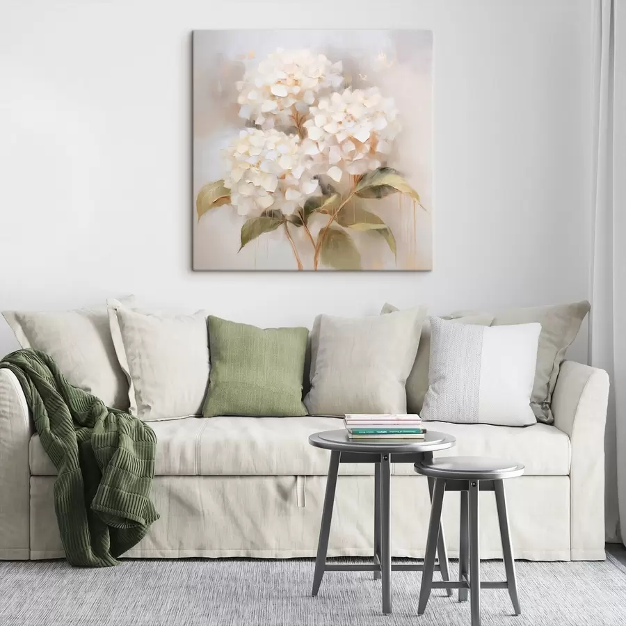 murales de pared Delicado ramo de hortensias s46262