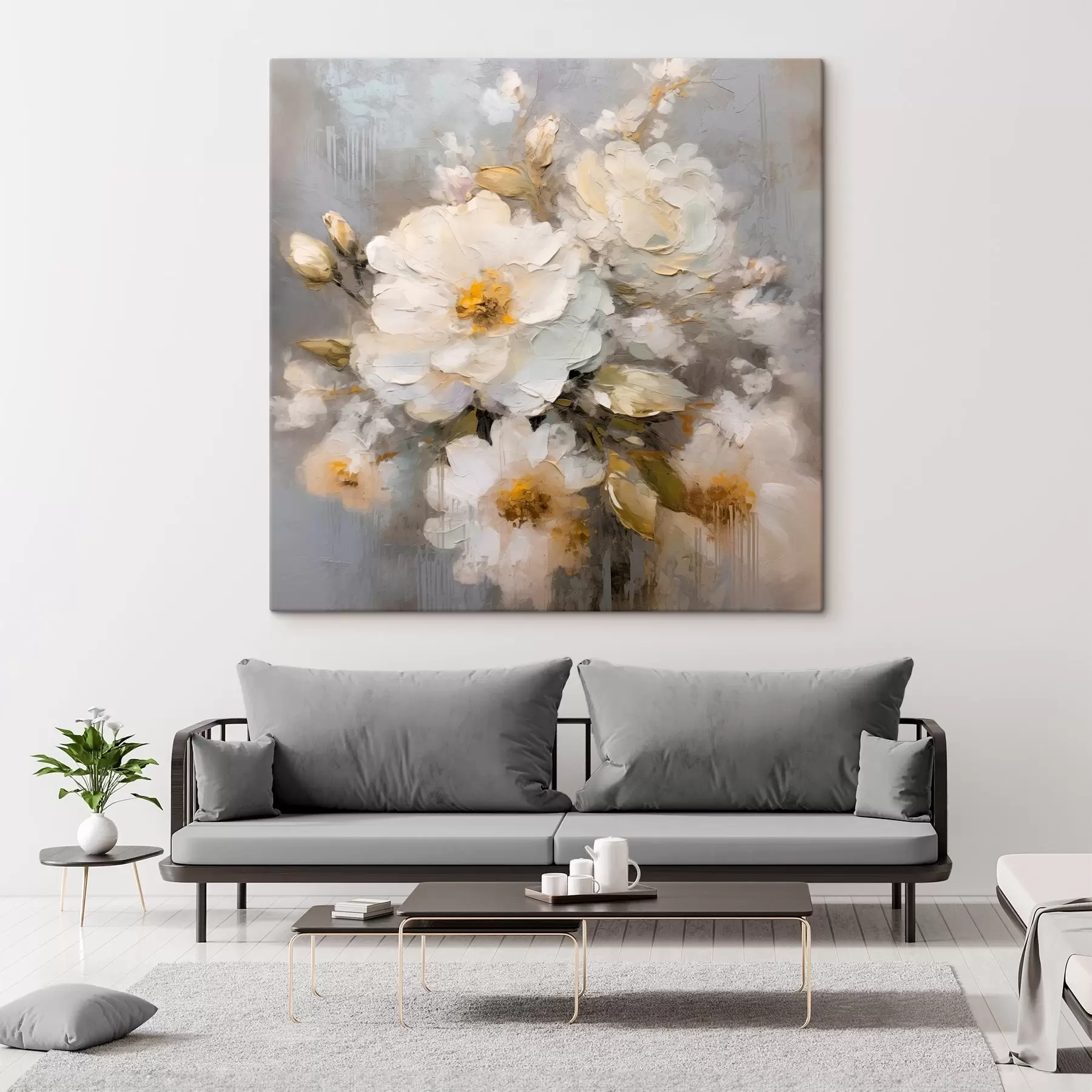 murales de pared Flores abstractas s46265