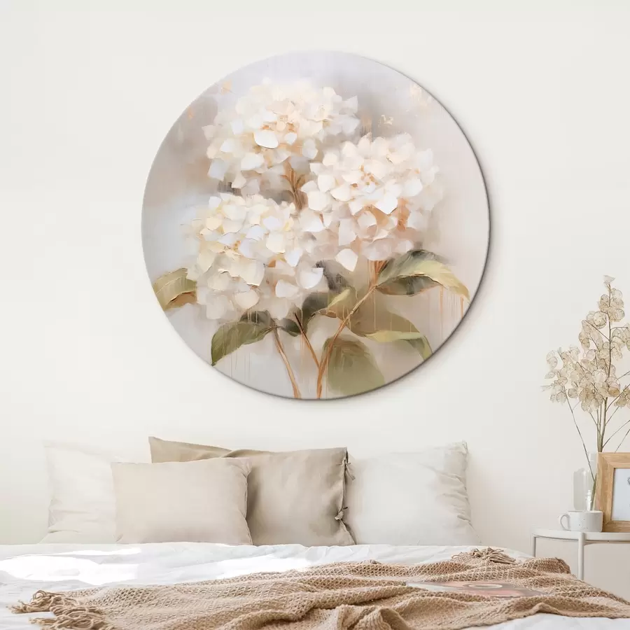murales de pared Delicado ramo de hortensias r46262