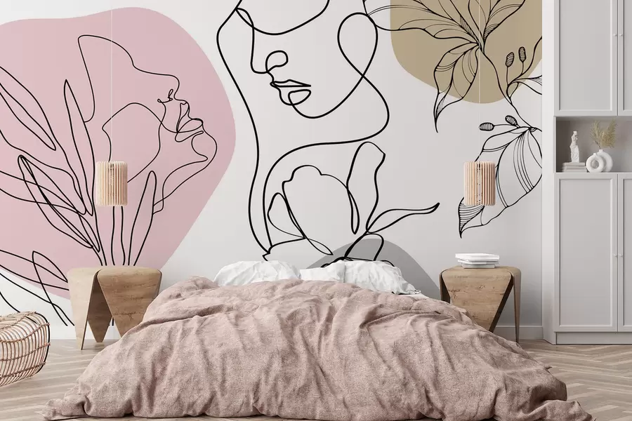 murales de pared Abstracción w04780