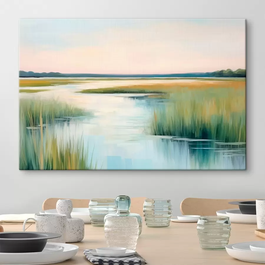 murales de pared Paisaje de verano s46409