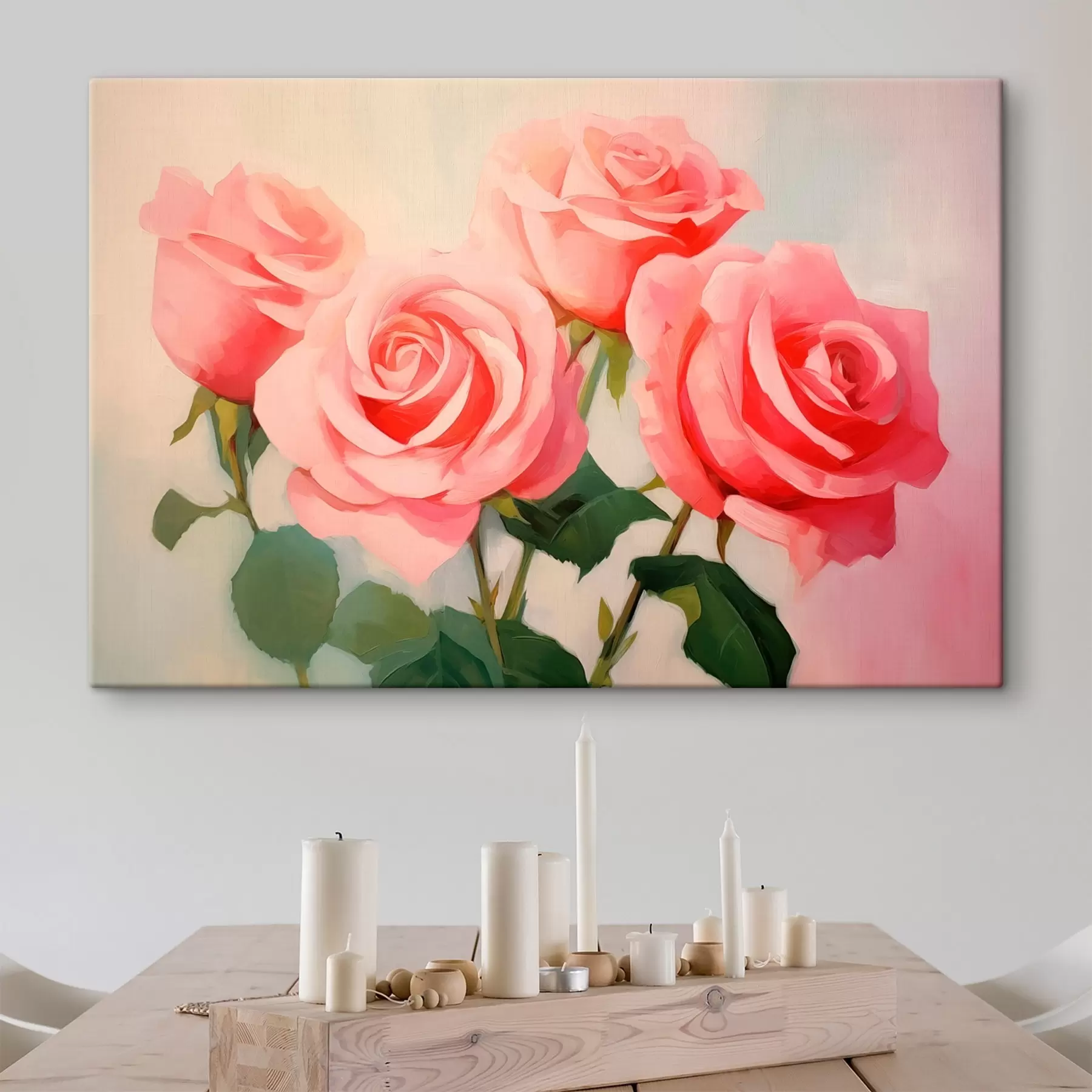 murales de pared Rosas s46416