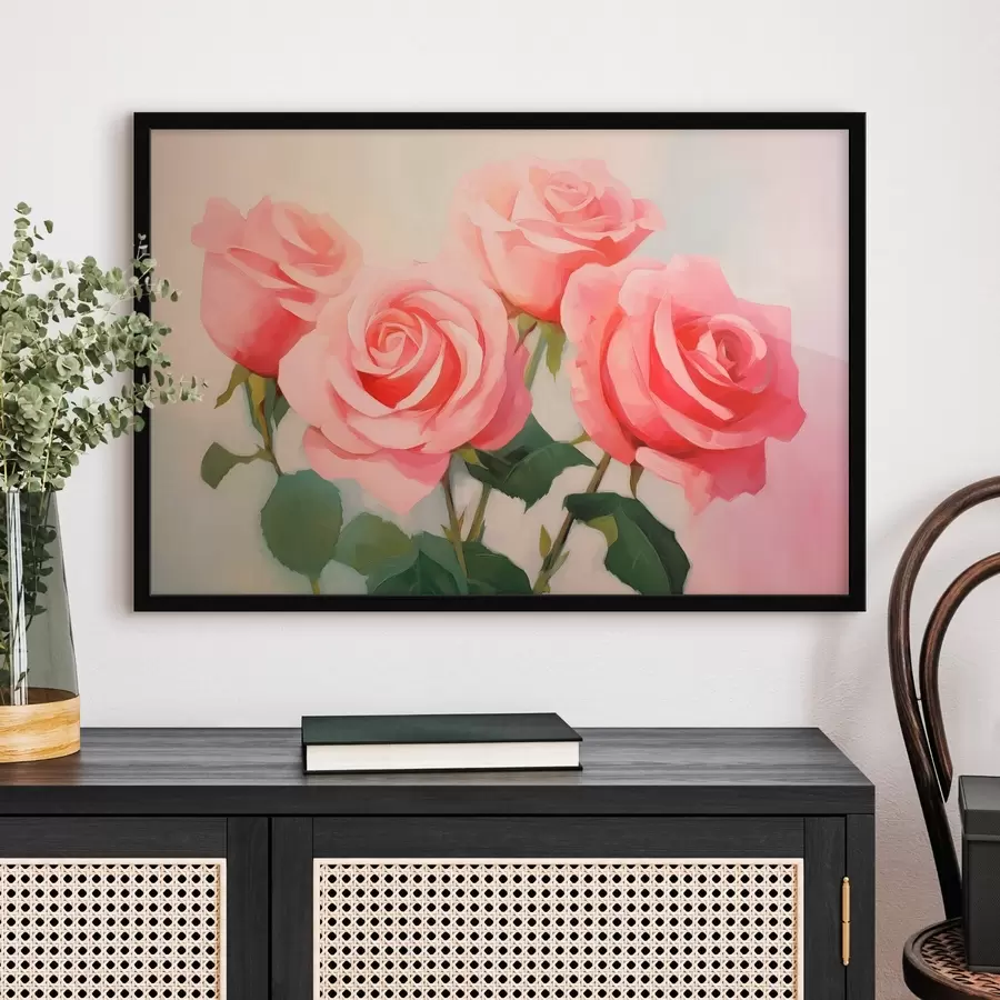 murales de pared Rosas f46416