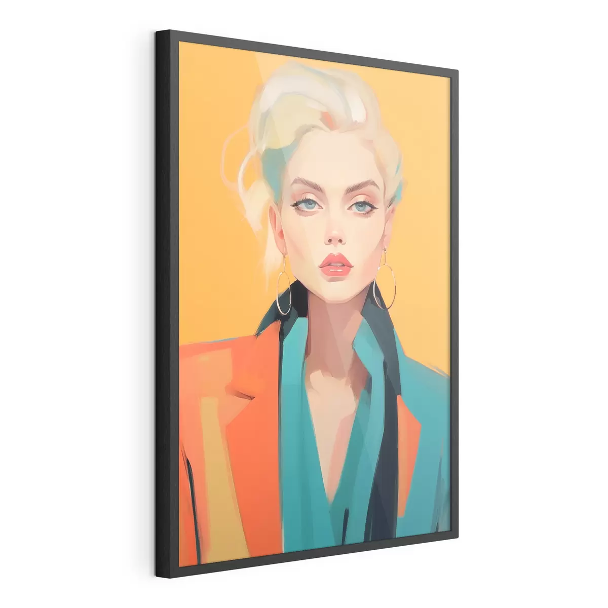 Poster Chica con chaqueta f46422