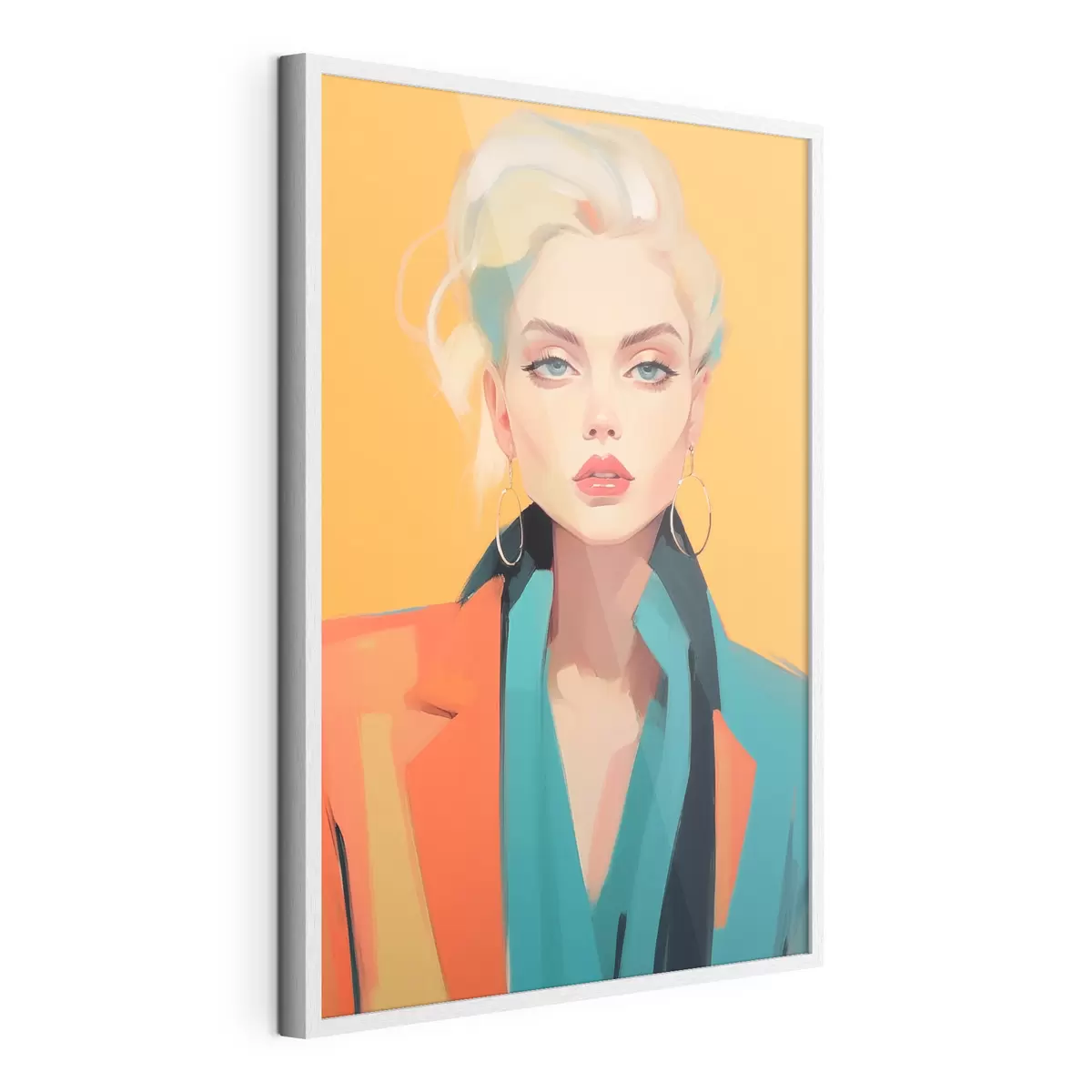 Poster Chica con chaqueta f46422
