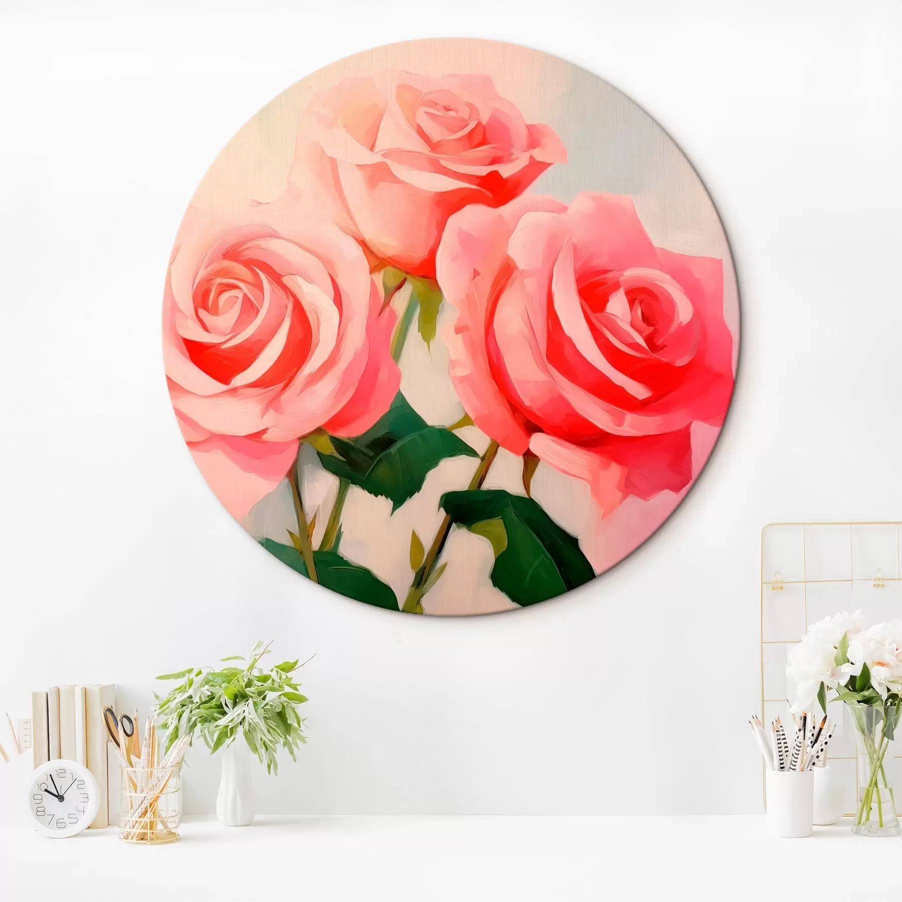 murales de pared Rosas r46416