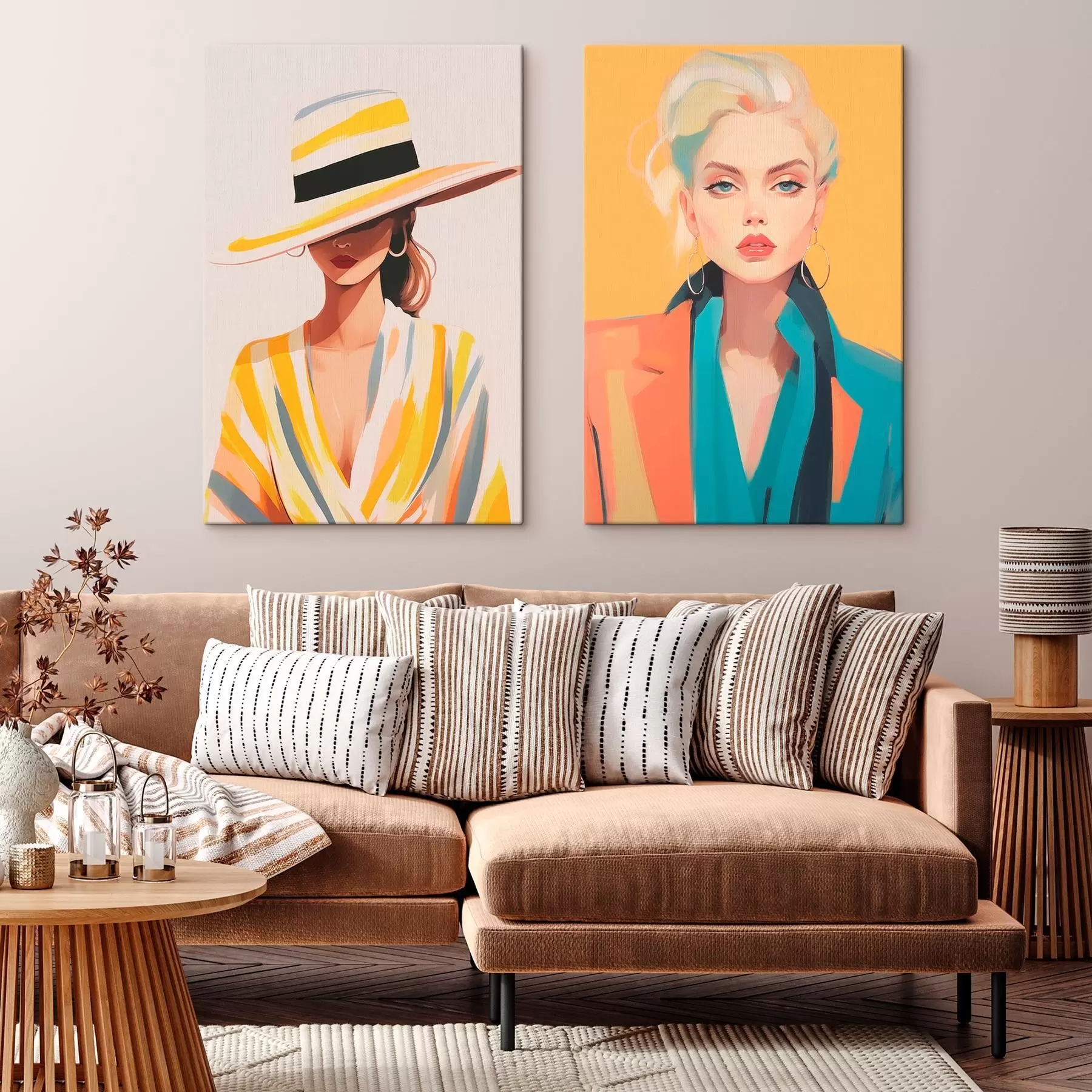 murales de pared Moda contemporánea m00914