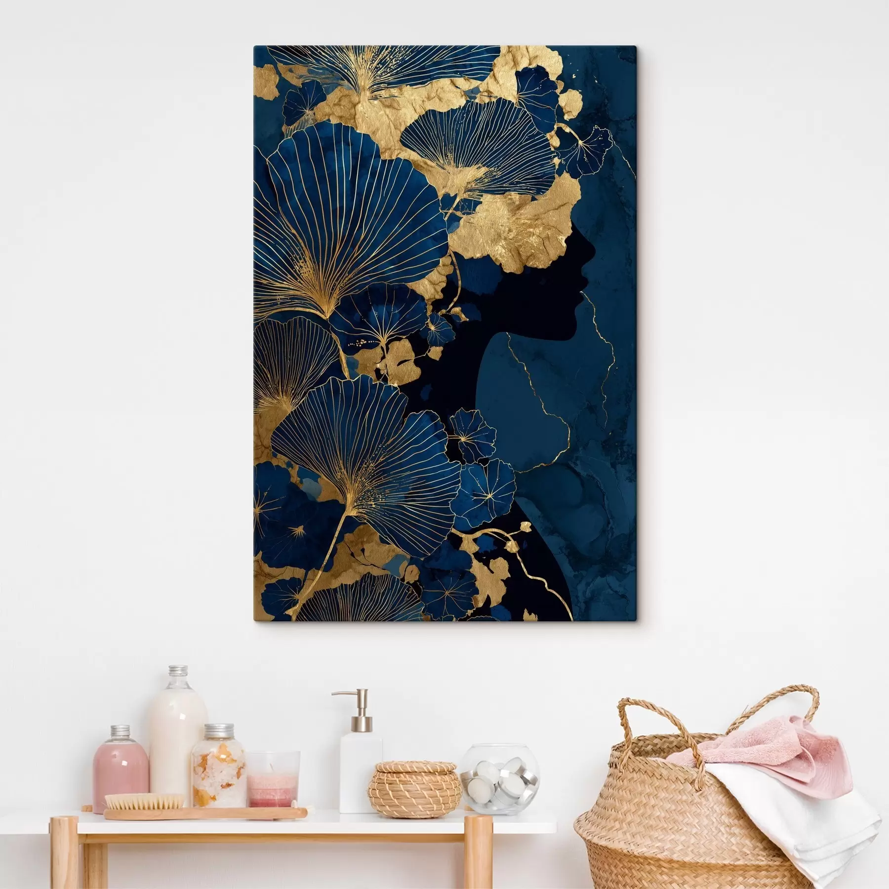 murales de pared Hojas abstractas s46367