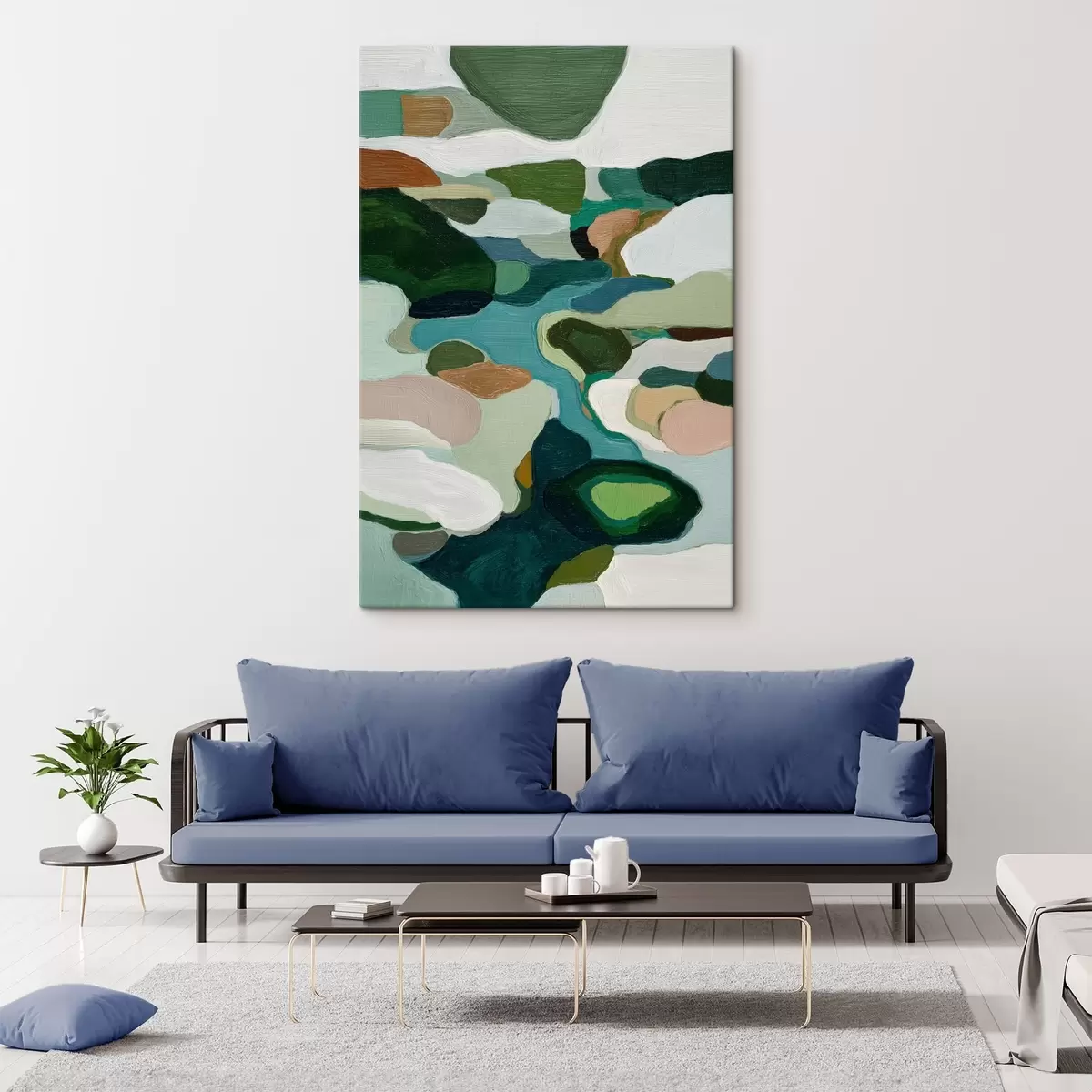 murales de pared Líneas abstractas s46370