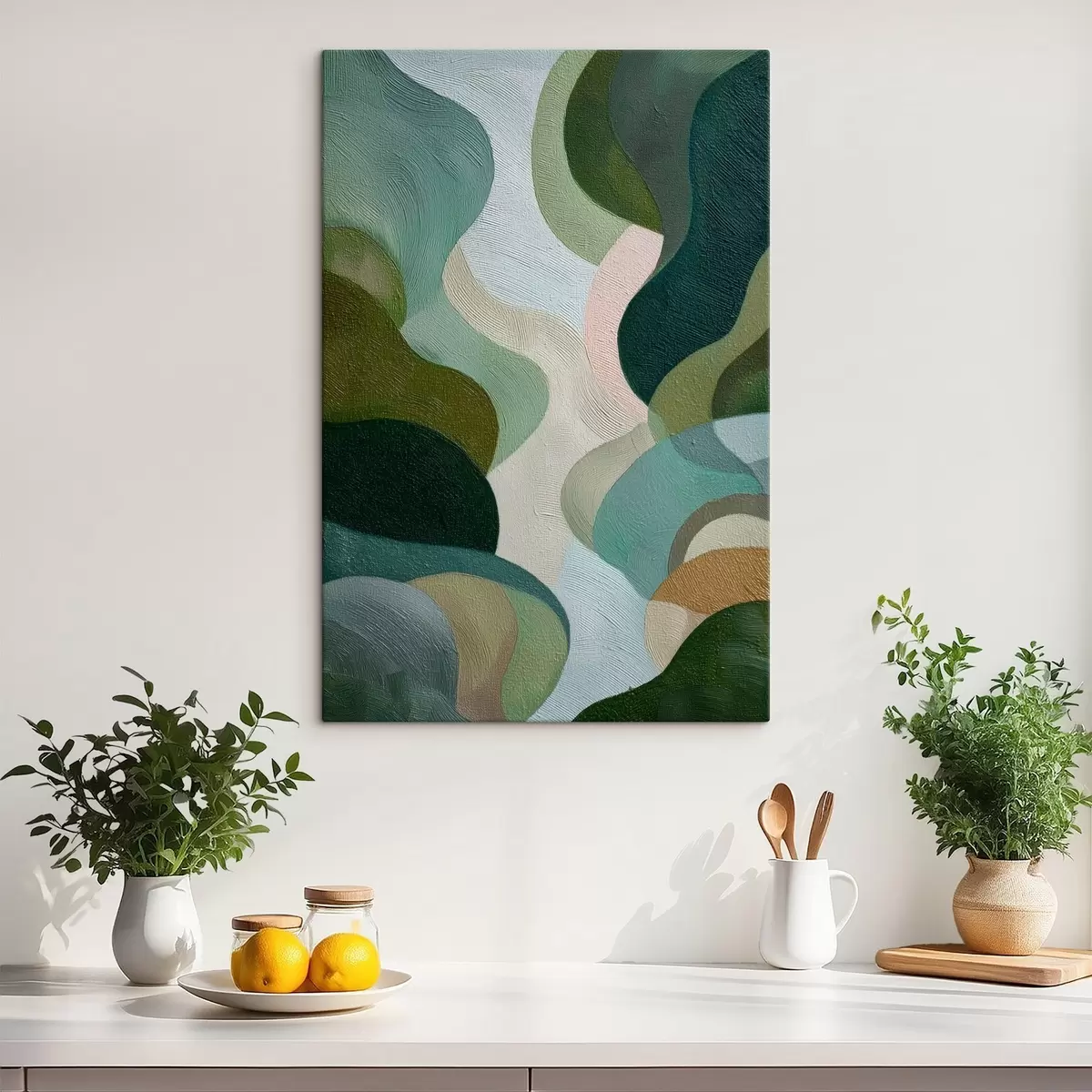 murales de pared Líneas abstractas s46372