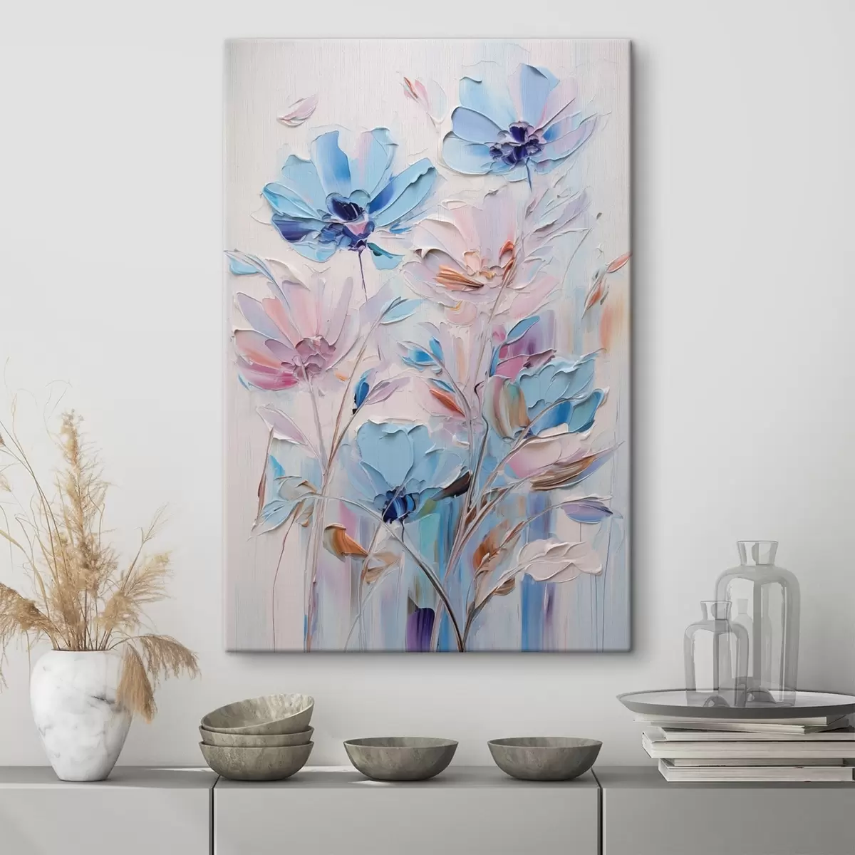 murales de pared Flores pintadas s46392