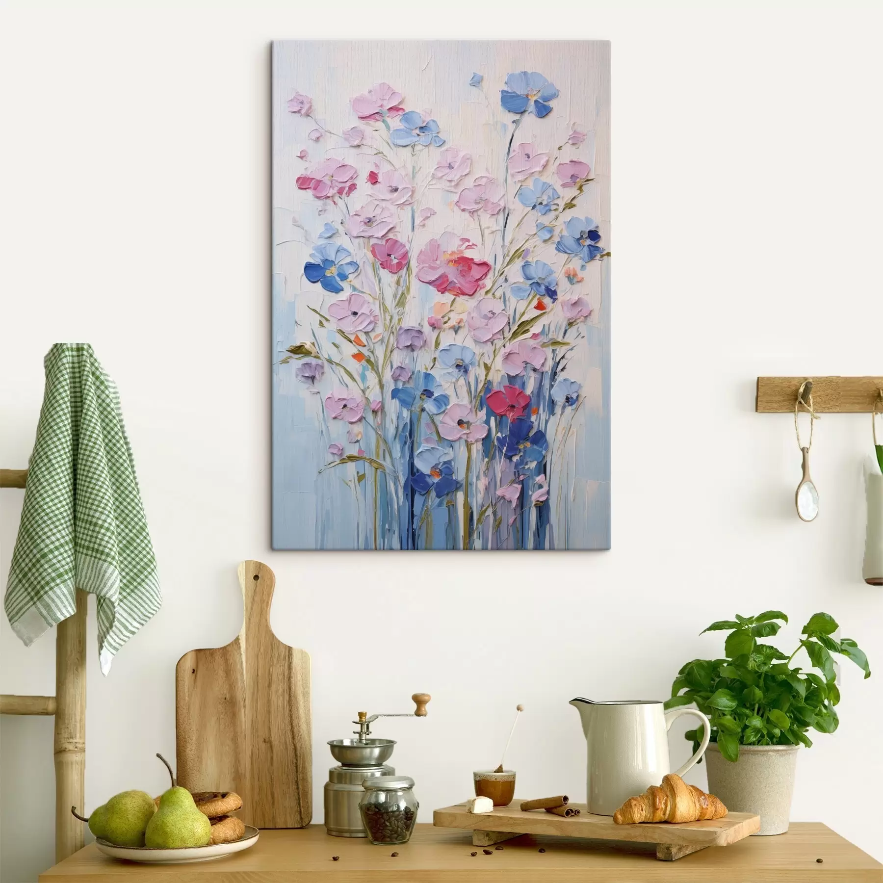 murales de pared Flores pintadas s46395