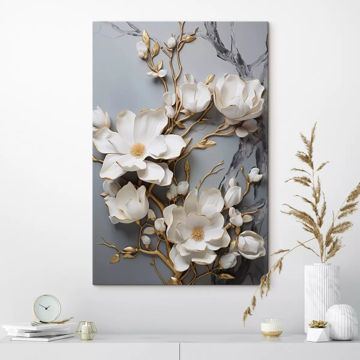 murales de pared Flores abstractas s46401