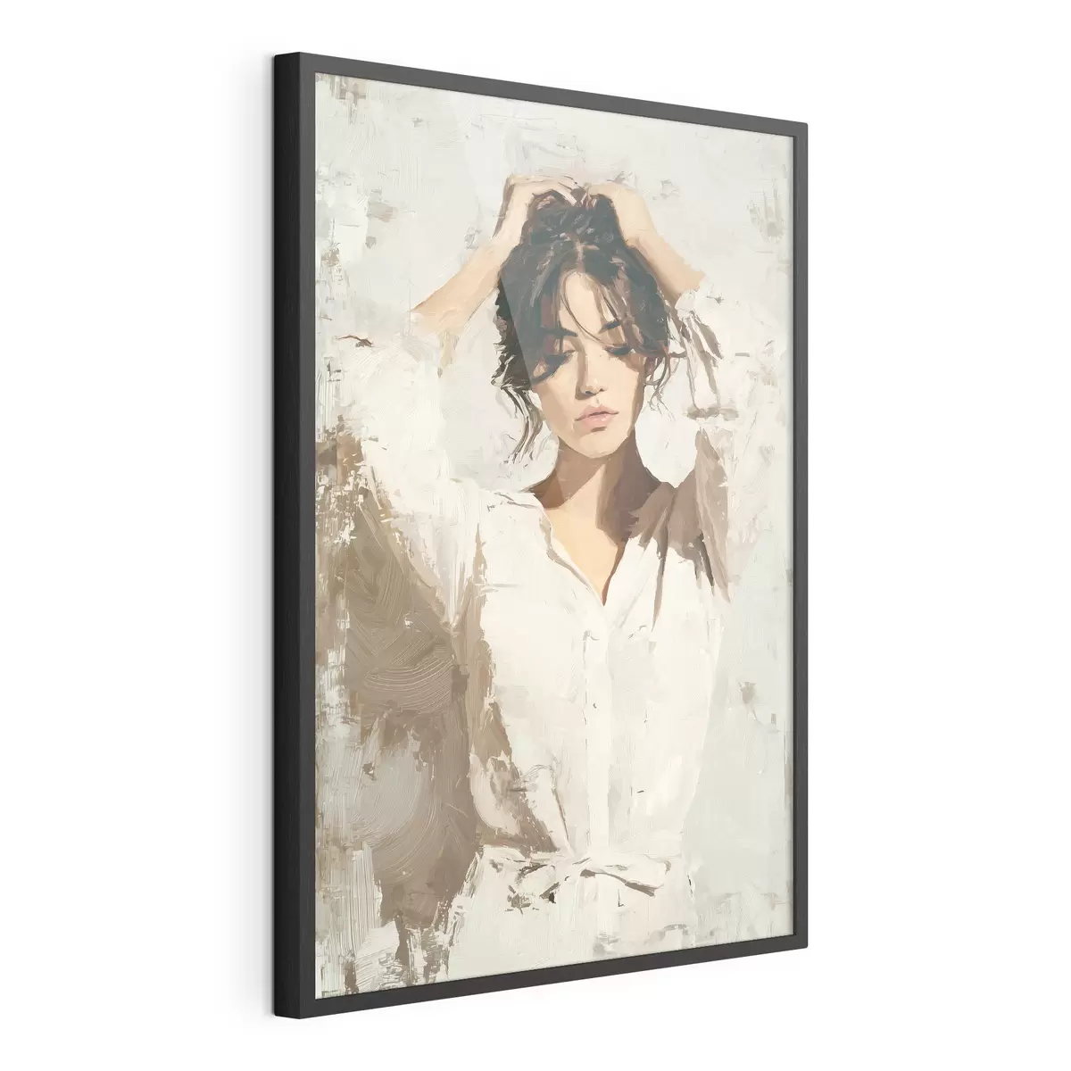Poster Mujer de blanco f46366