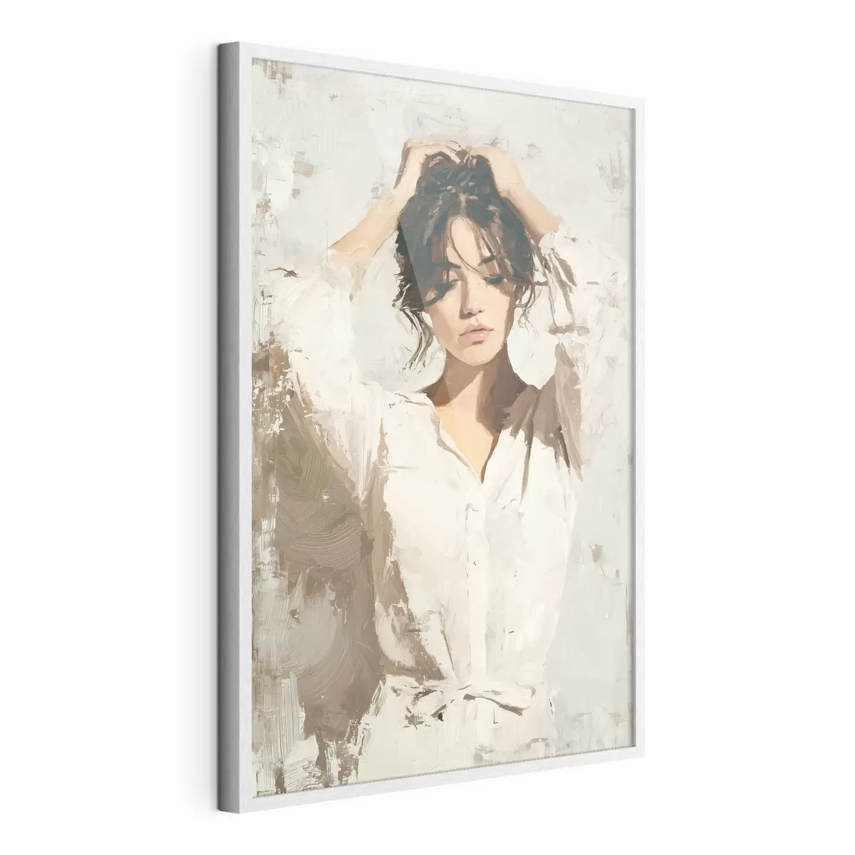Poster Mujer de blanco f46366