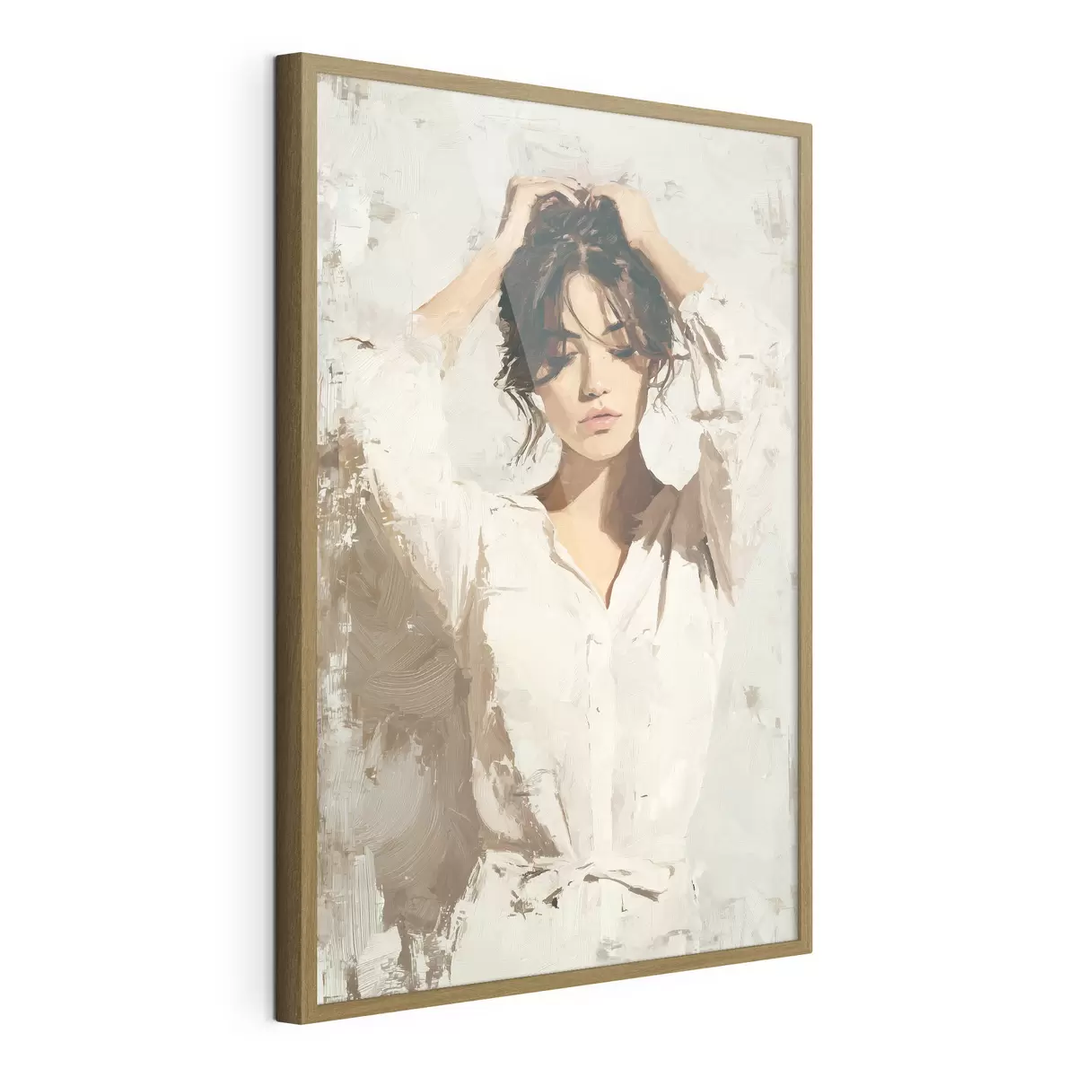 Poster Mujer de blanco f46366