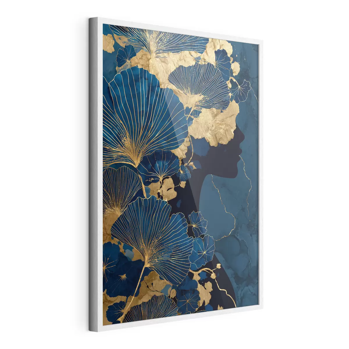 Poster Hojas abstractas f46367
