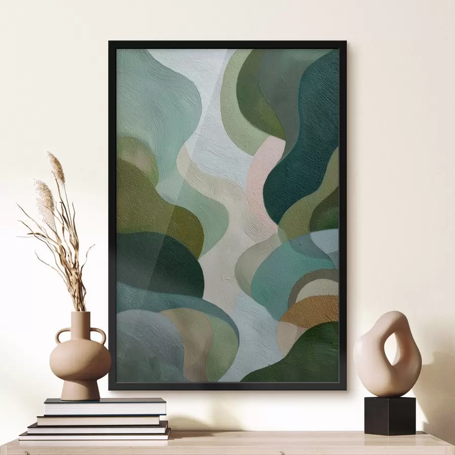 murales de pared Líneas abstractas f46372