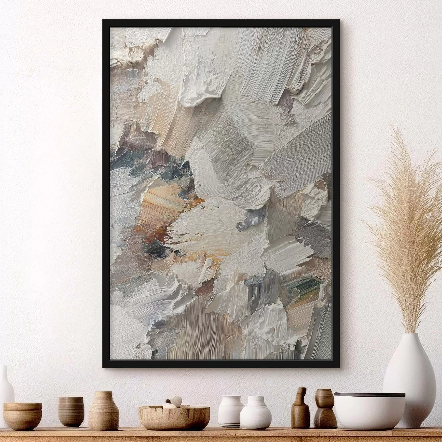 murales de pared Pinceladas con textura f46386