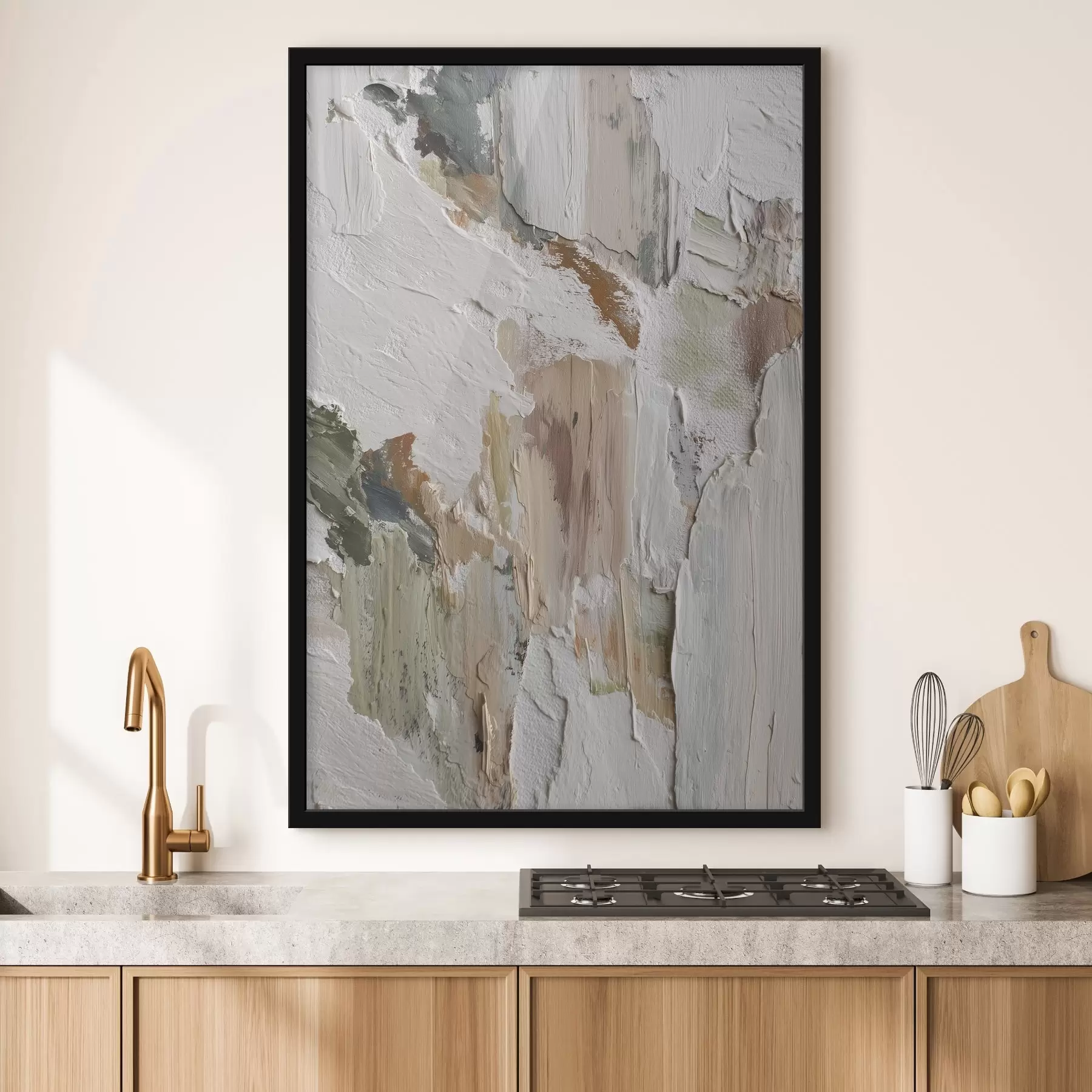 murales de pared Pinceladas con textura f46387