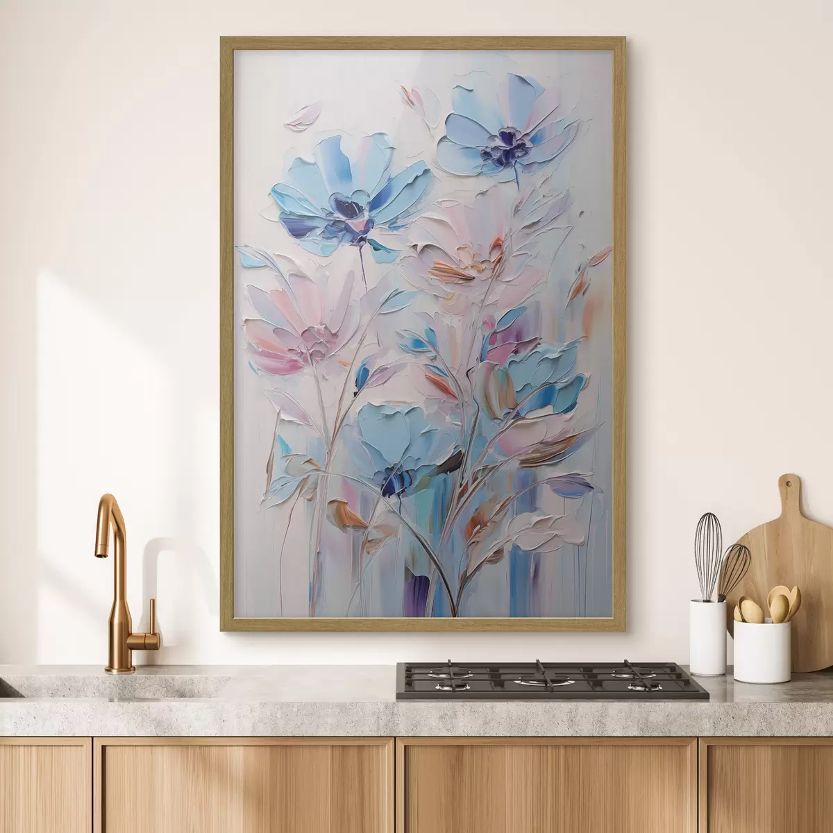 Poster Flores pintadas f46392