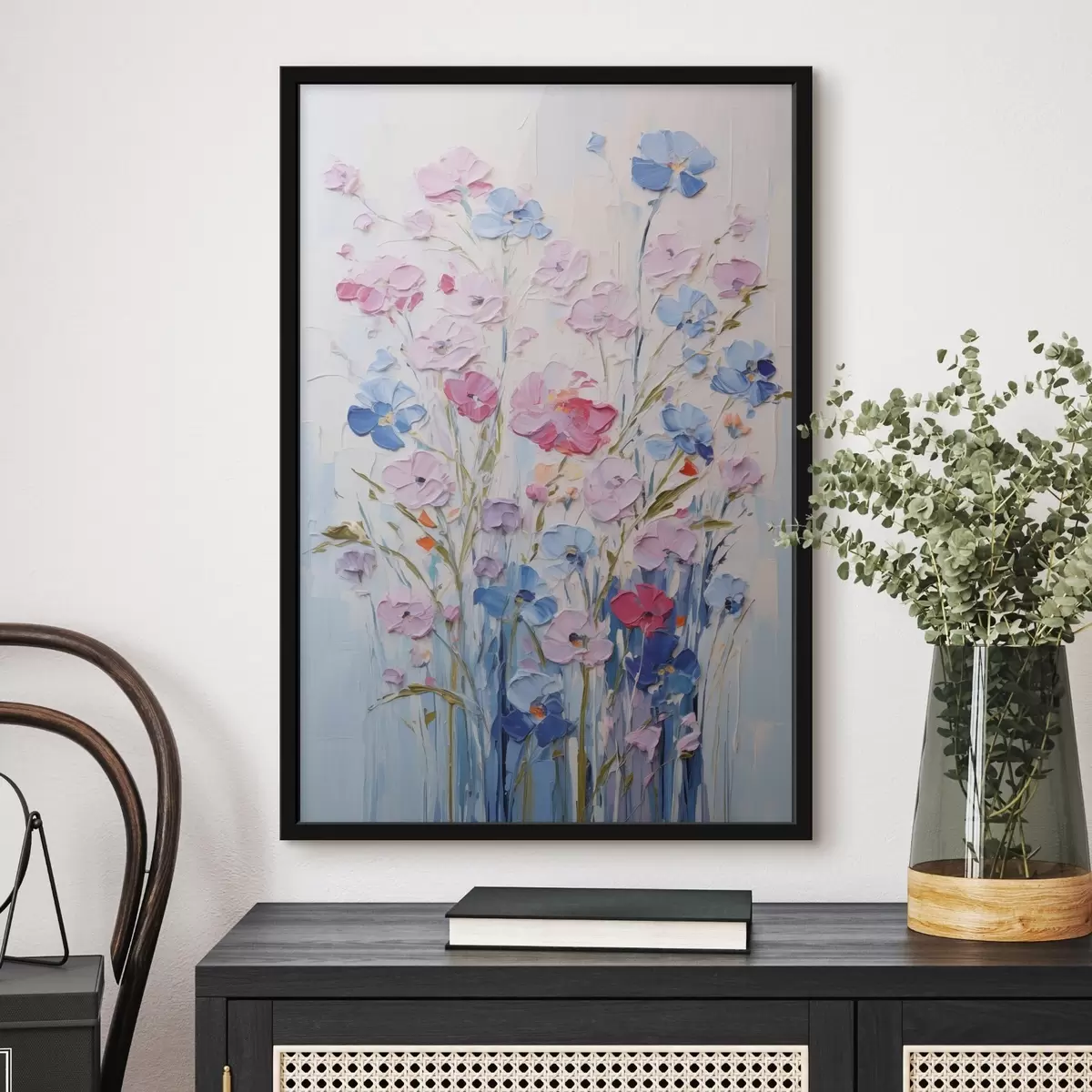 Poster Flores pintadas f46395