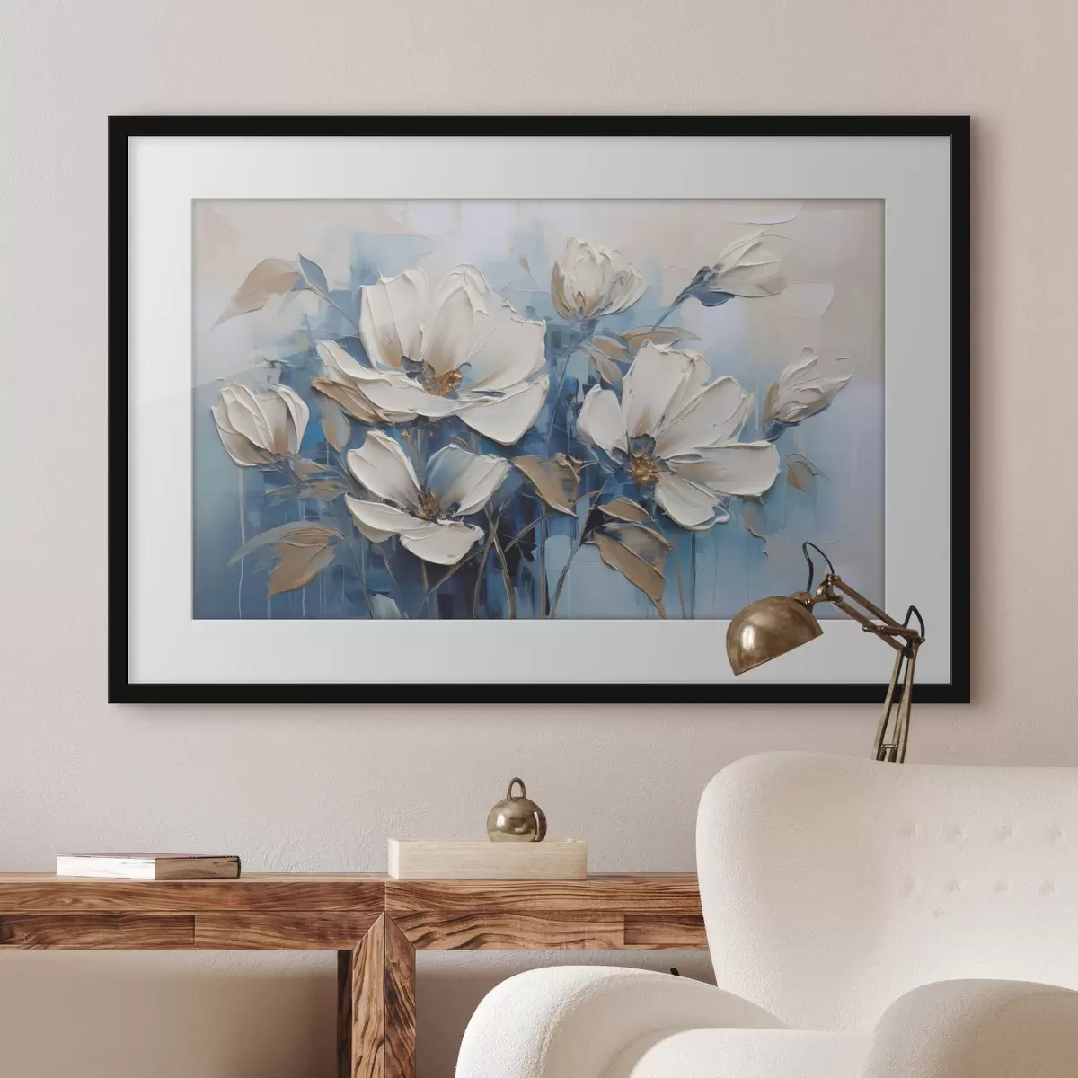 Poster Flores pintadas f46396