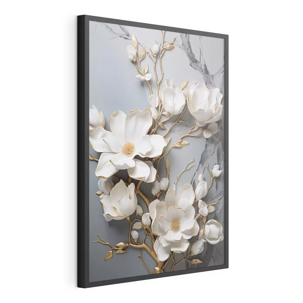 Poster Flores abstractas f46401