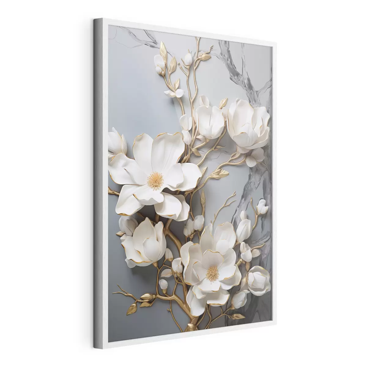Poster Flores abstractas f46401