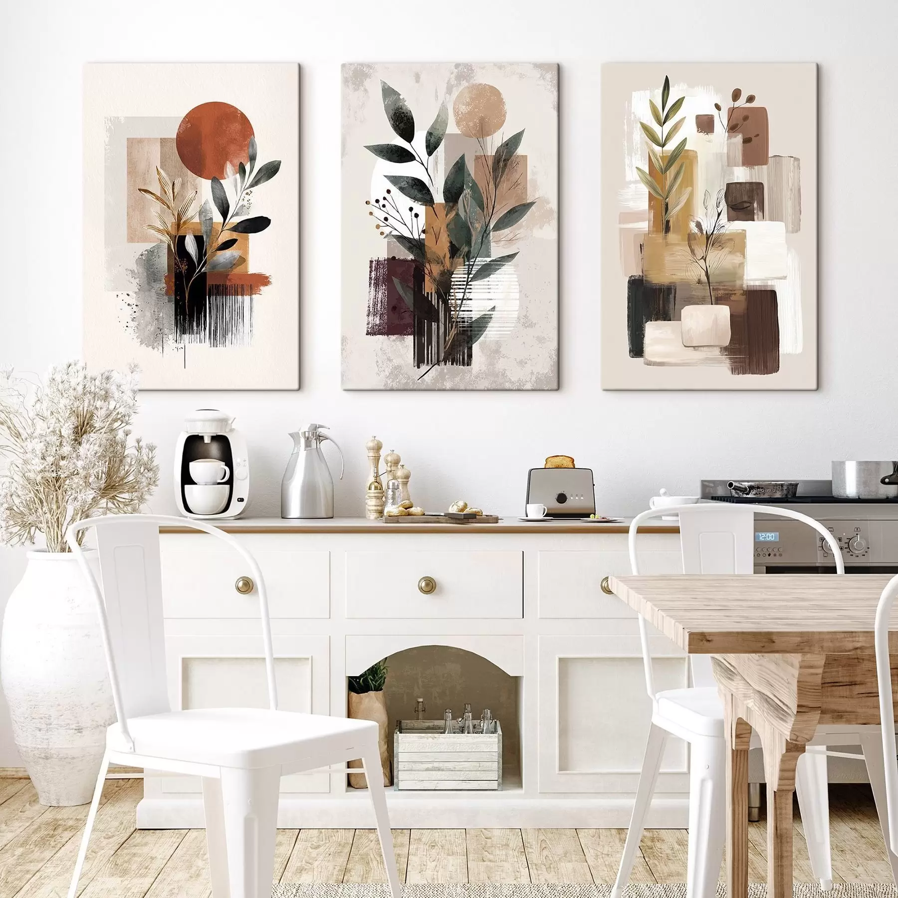 murales de pared Botánica abstracta m00926