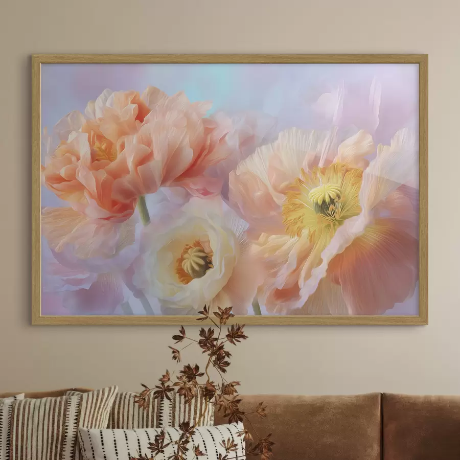 murales de pared Luz delicada f46160