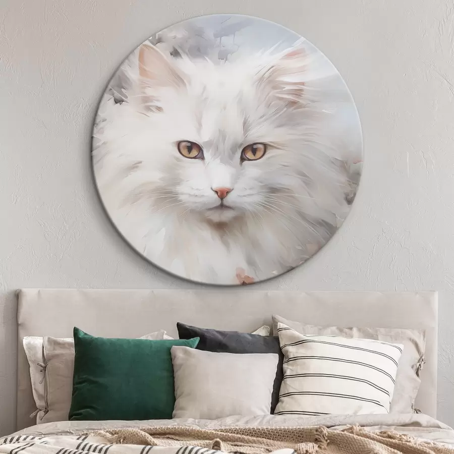 murales de pared Gato esponjoso r46443