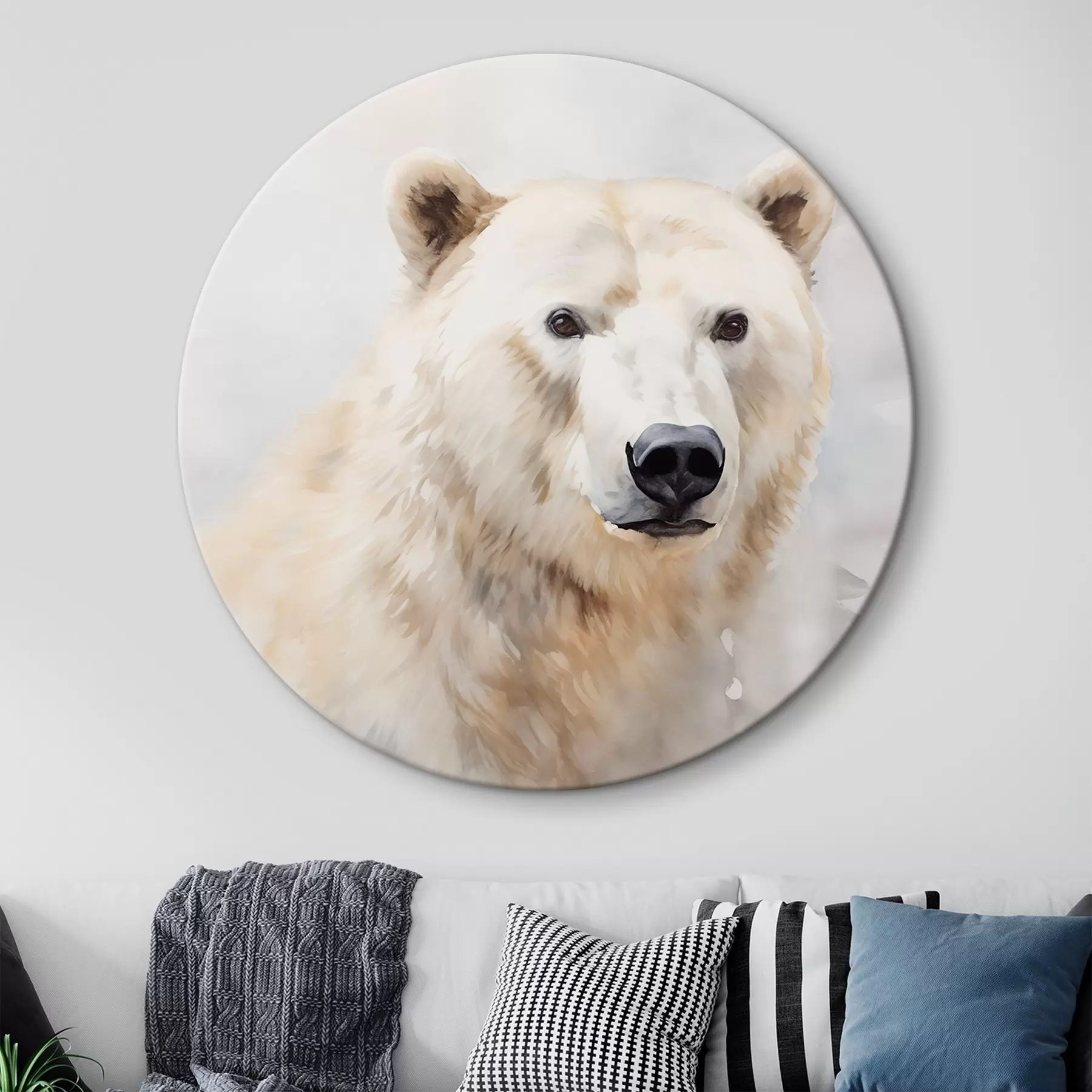 murales de pared Pintura imitación oso r46447