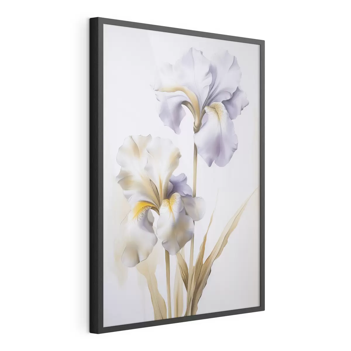 Poster Irises  pintura de imitación f46440
