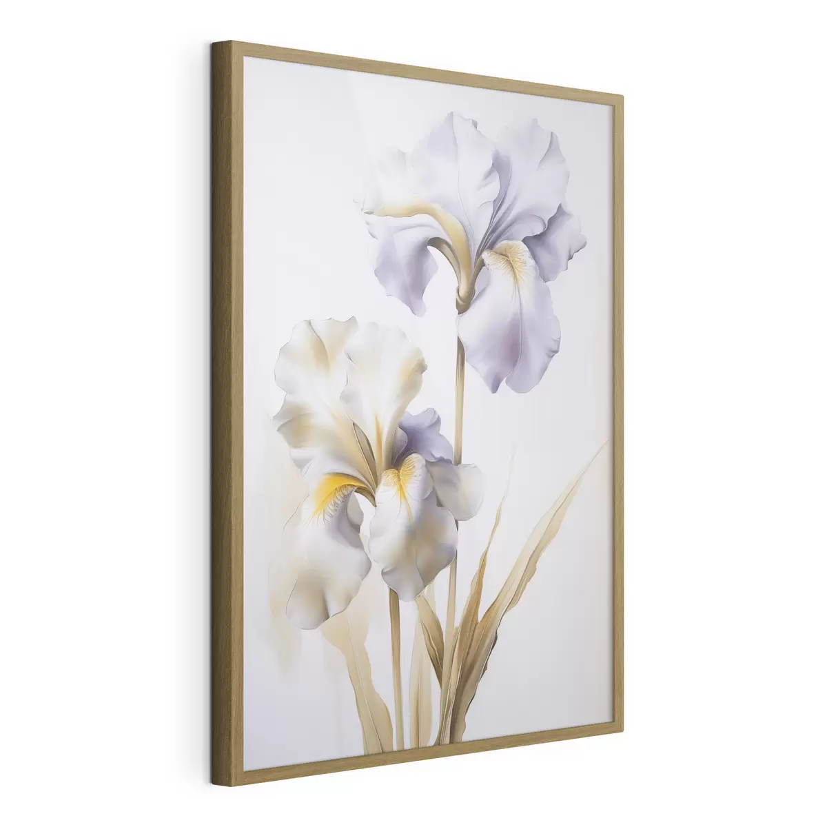Poster Irises  pintura de imitación f46440