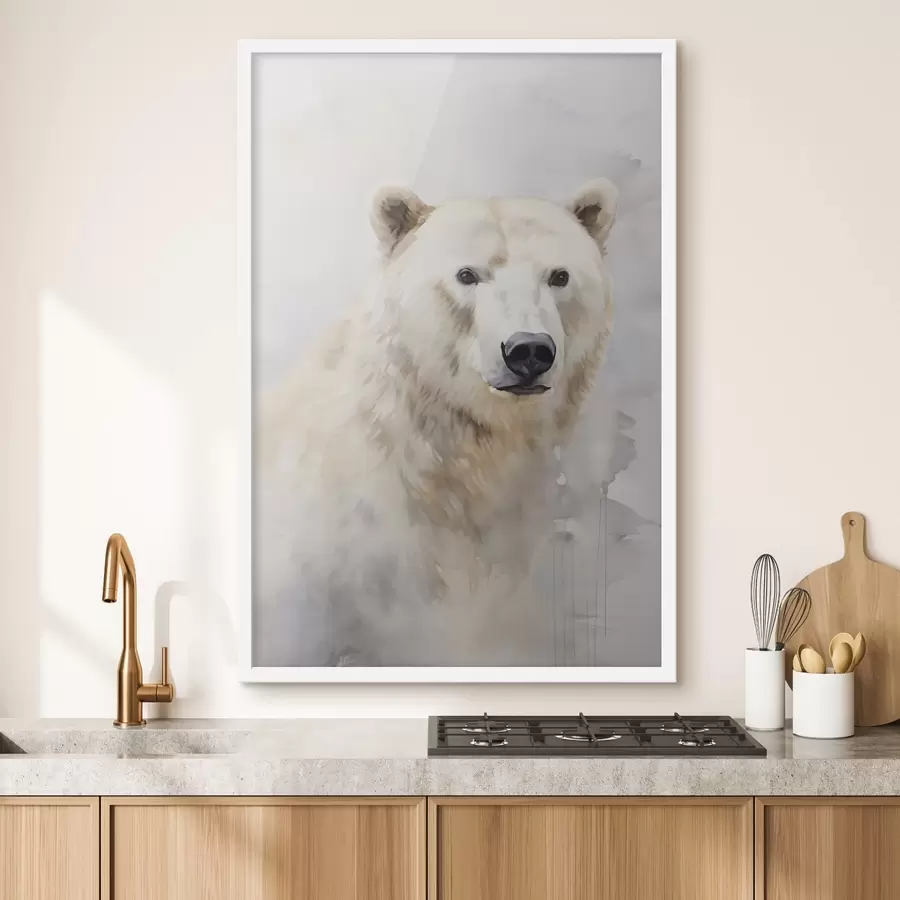 murales de pared Pintura imitación oso f46447