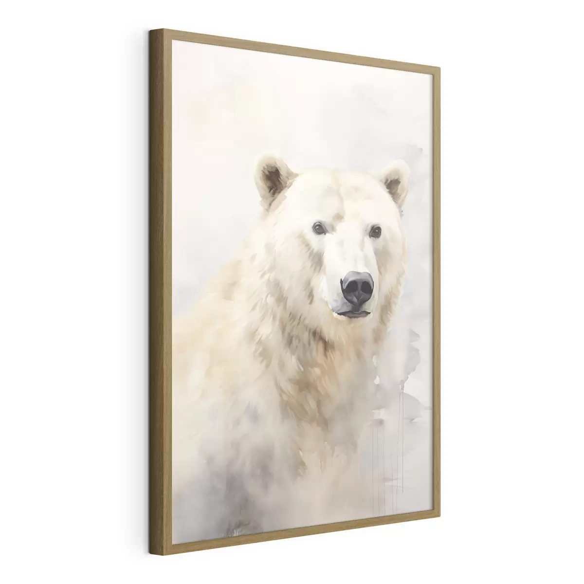 Poster Pintura imitación oso f46447